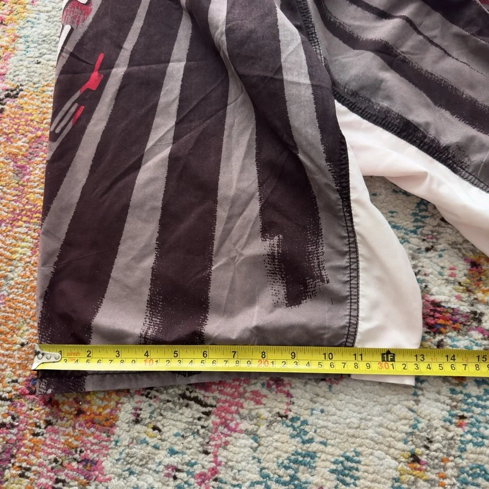 Vintage Y2K Oakley Graphic Board Shorts Swim Trunks Red‎ Size 36